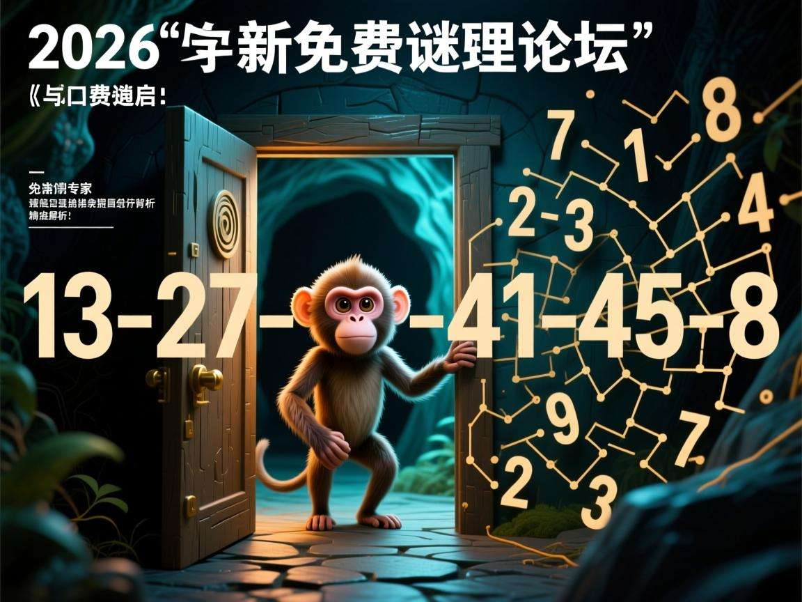 2026年揭秘新澳门免费谜语论坛怎么进 猴与13-27-34-41-45-8 精准分析专家解析